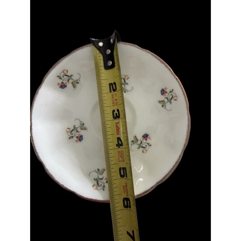 JASON Bone China Teacup and Saucer White Pink Floral English Style 8oz Tea Cup S - Picture 4 of 8
